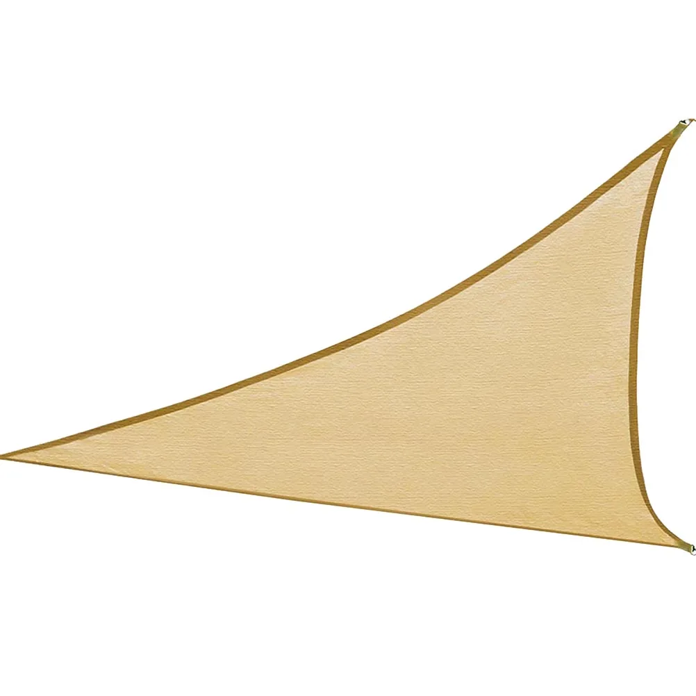 

Triangle Sun Sail Outdoor Canvas Pool Patio Shades Durable Steel D Rings All Season Mold Triangle Canopy Free