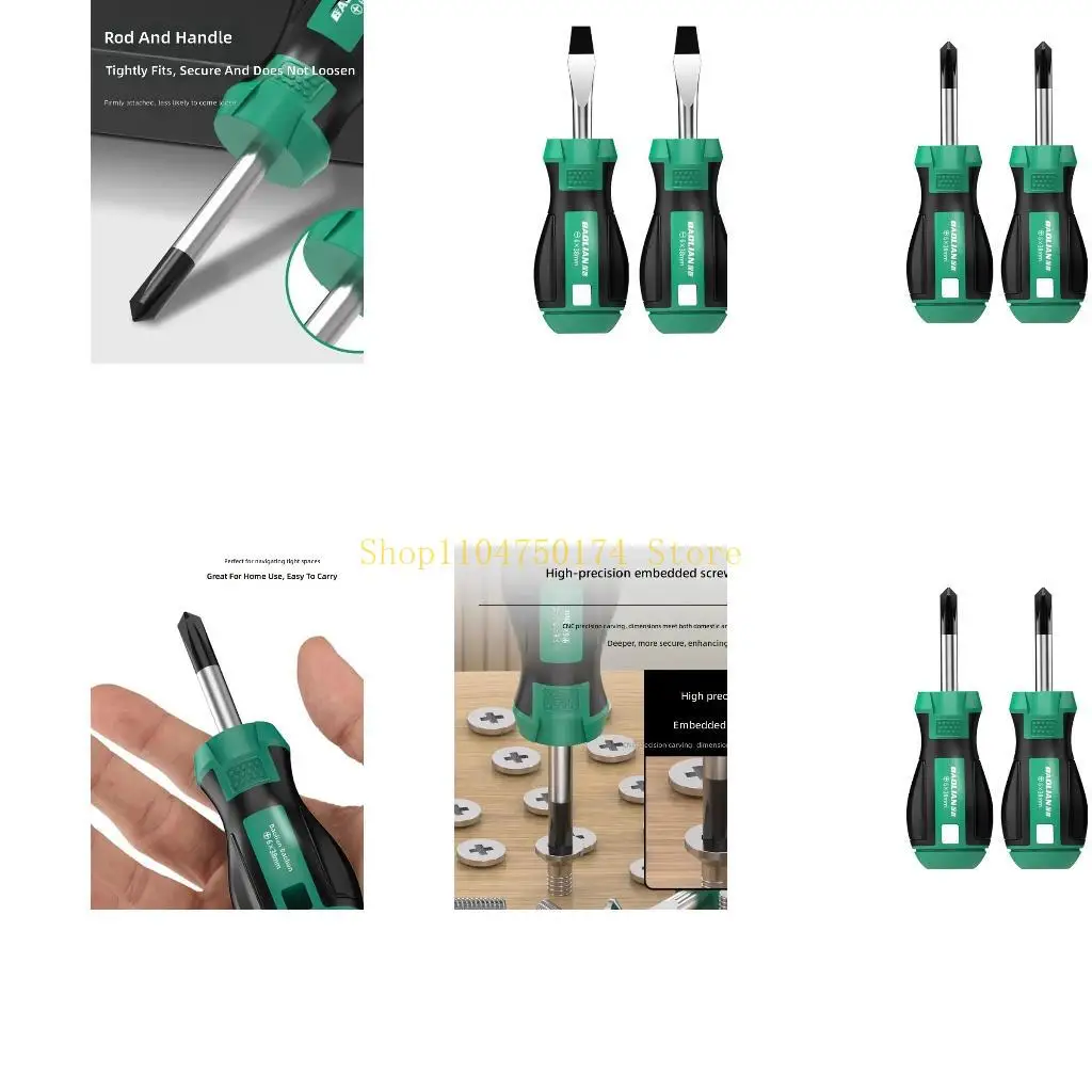 Textured Grip Screwdriver Set for Daily Cabinet and Drawer Repair Top Sale