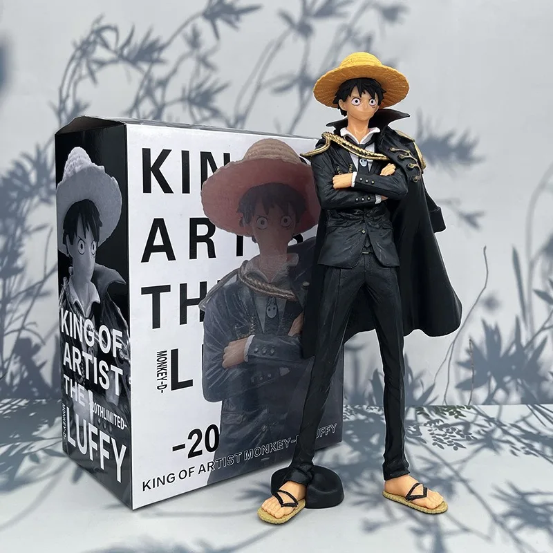 25cm One Piece Anime Figur Luffy Modell Spielzeug Action-figuren Statue Sammlung Figur Desktop Ornament Puppe Für Kinder Geschenke