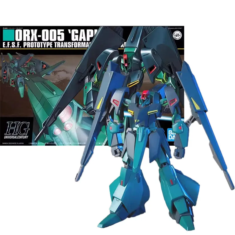 

Bandai HG 1/144 HGUC ORX-005 Gaplant Gundam Assembly Model kit Action Figure Toys For Kids Collectible Gift