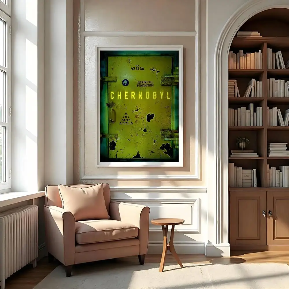 مسلسل تلفزيوني تشيرنوبيل ملصق معرض يطبع ذاتية اللصق ديكور المنزل الديكور صور مطبوعة للحوائط ملصق غرفة المعيشة