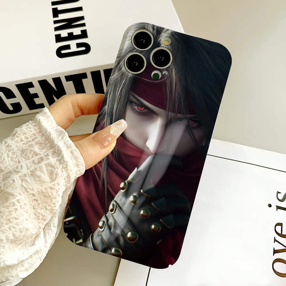 Etui na telefon GAME F-Final Fantasy TIFA FUNDA do iPhone 16 15 14 13 12 11 Plus Pro Max Mini Precyzyjne dopasowanie otworów na folie