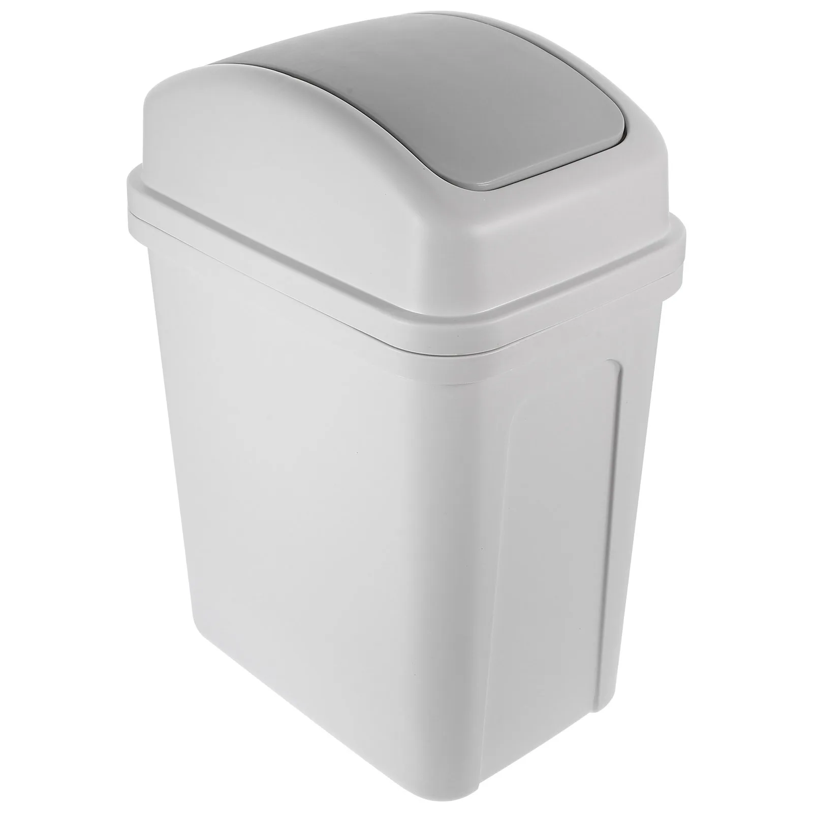 

Small Trash Can Garbage Bin Dustbin Kitchen Lidded Indoor Waste Trashcan Apartment