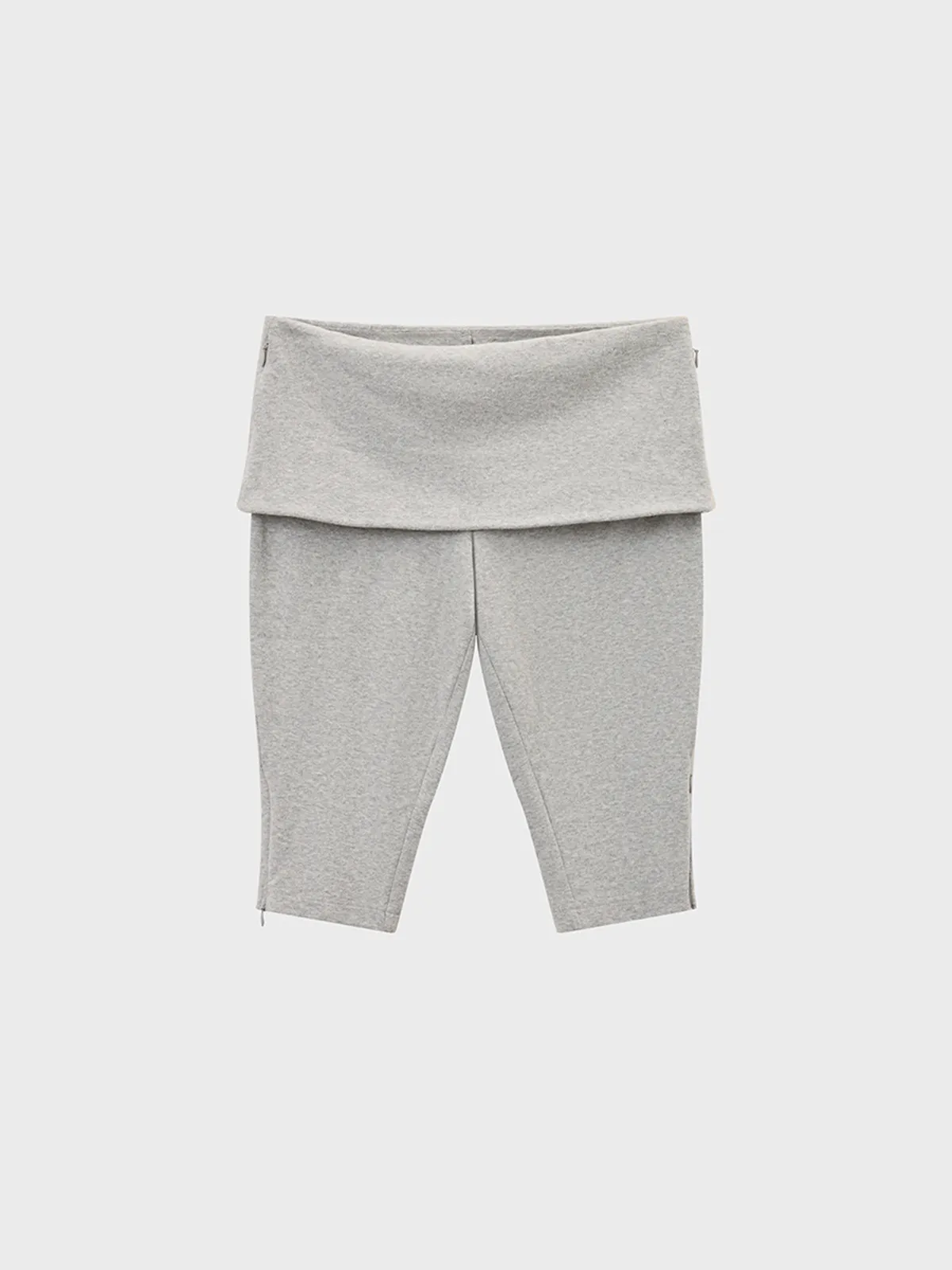 

New AND Brand Double Waist Patch Embroidered Base Layer Mid-Calf Pants GoGoBuyer St Store Casual Wear