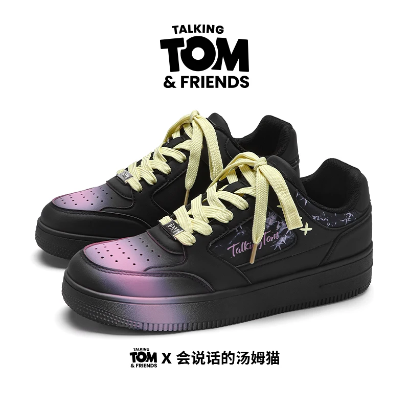 

Talking Tom Original Sneakers 2025 | Black Pink Platform Shoes, Unique Couple Fashion Trend