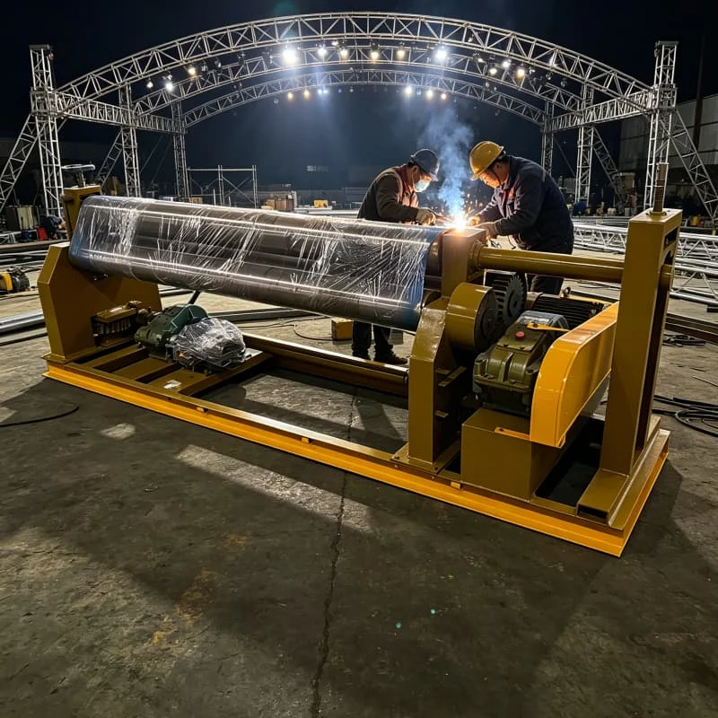 Hydraulic Plate Roller Roller Pyramid Steel Bender Customized Agricultural Equipment Parts Automotive Body Panel Fabrication