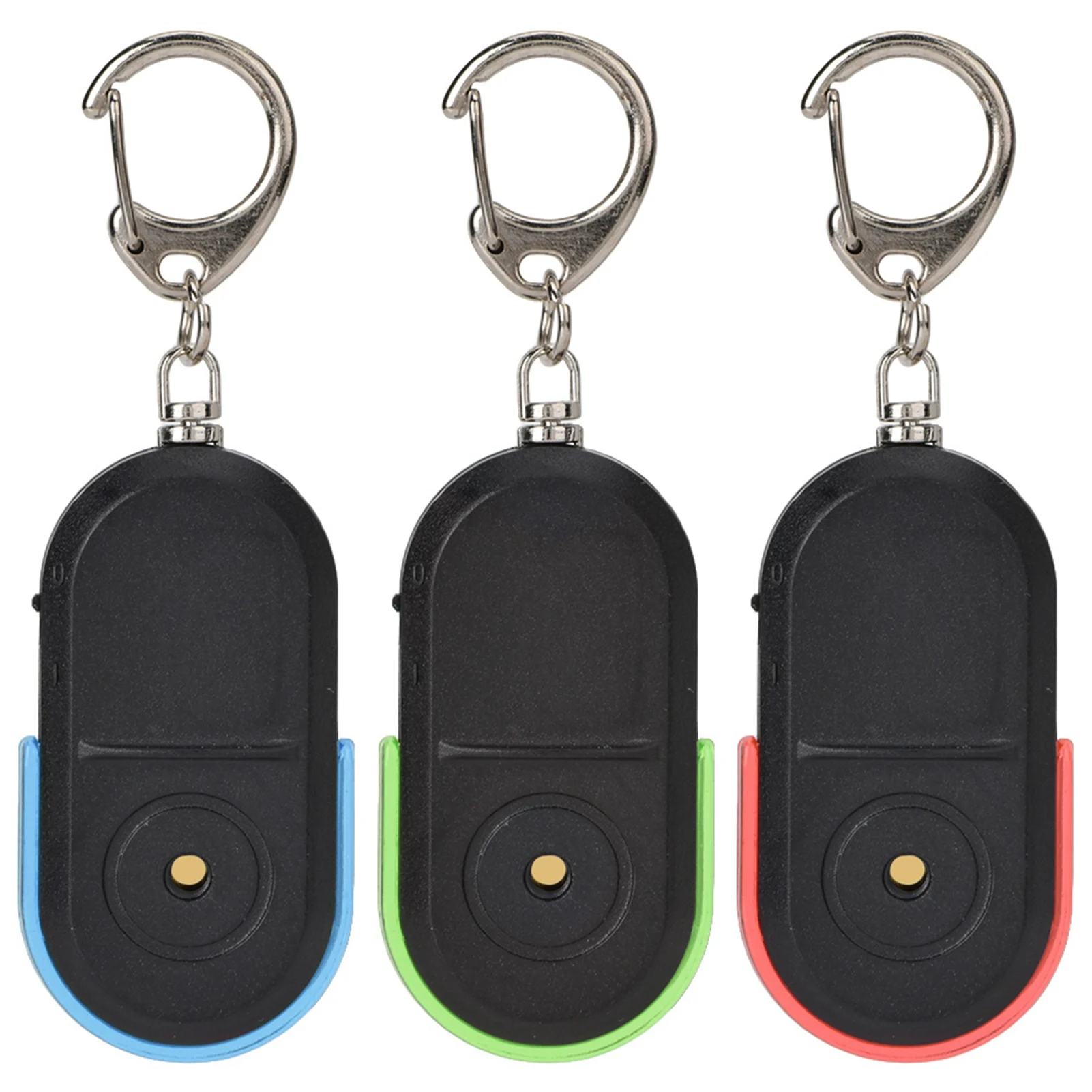 

Keychain Finder Wireless Anti Lost Key Finder Wireless Anti Lost Alarm Key Finder Locator Whistle Sound LED light with Battery