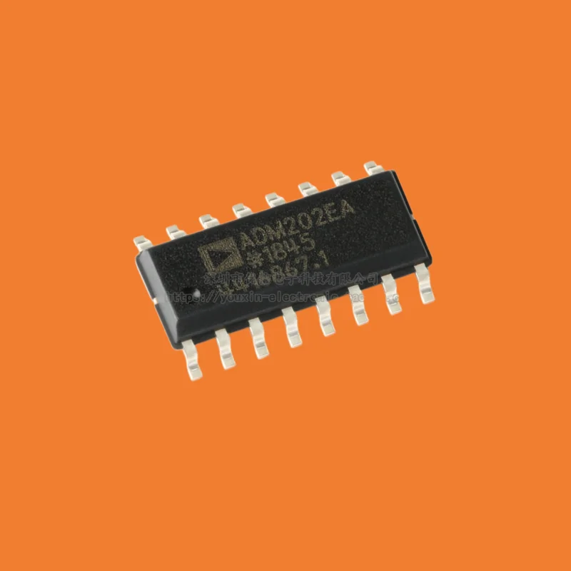 10pcs/Original genuine ADM202EARNZ-REEL7 SOIC-16 RS-232 line driver receiver chip