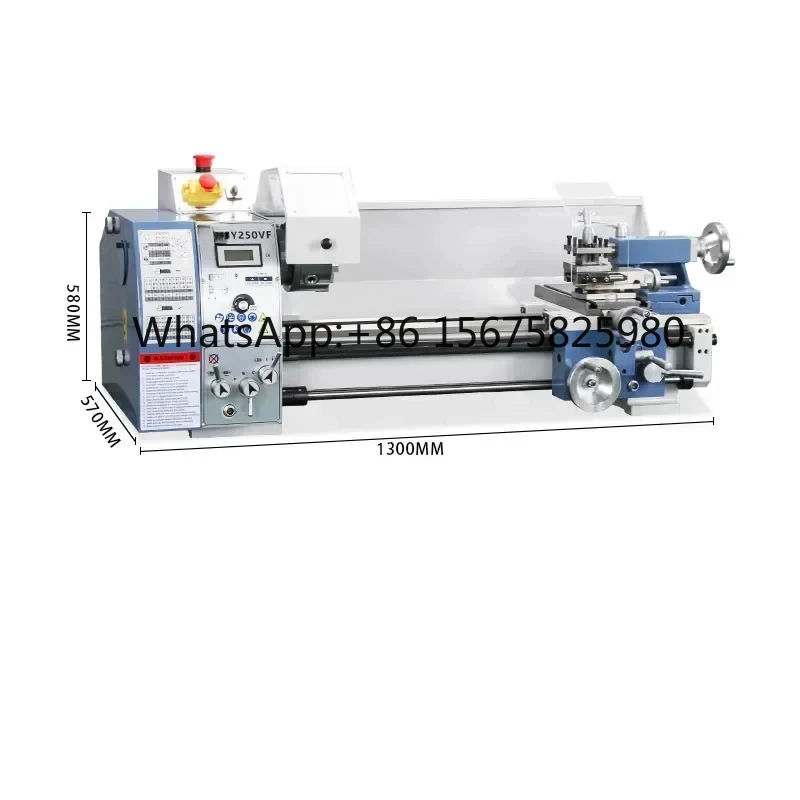 Multifunction JY0VF Double Pole Lathe - Small Metal Processing & Home Woodworking Use