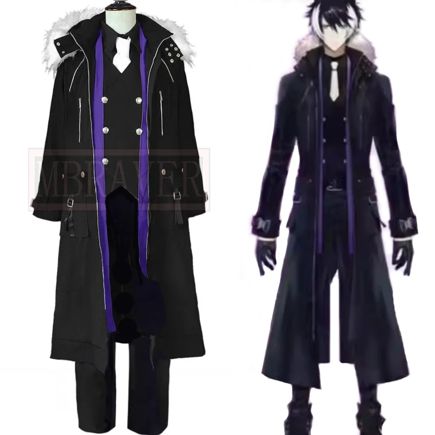 

VTuber Kageyama Shien Cosplay Costume Halloween Christmas Party Uniform Custom Made Any Size