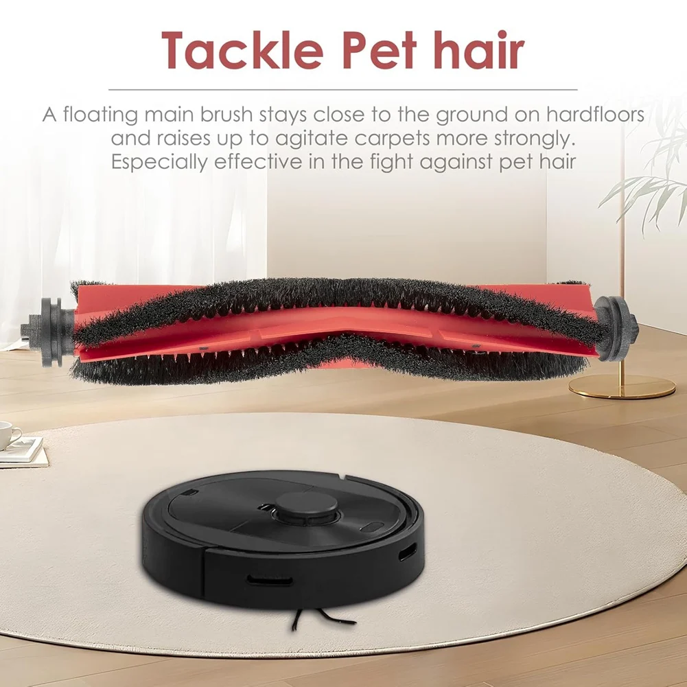 

Роликовые щетки ABGH для робота-пылесоса Roborock Q5 Q5+, комплект сменных аксессуаров для щеток основной щетки