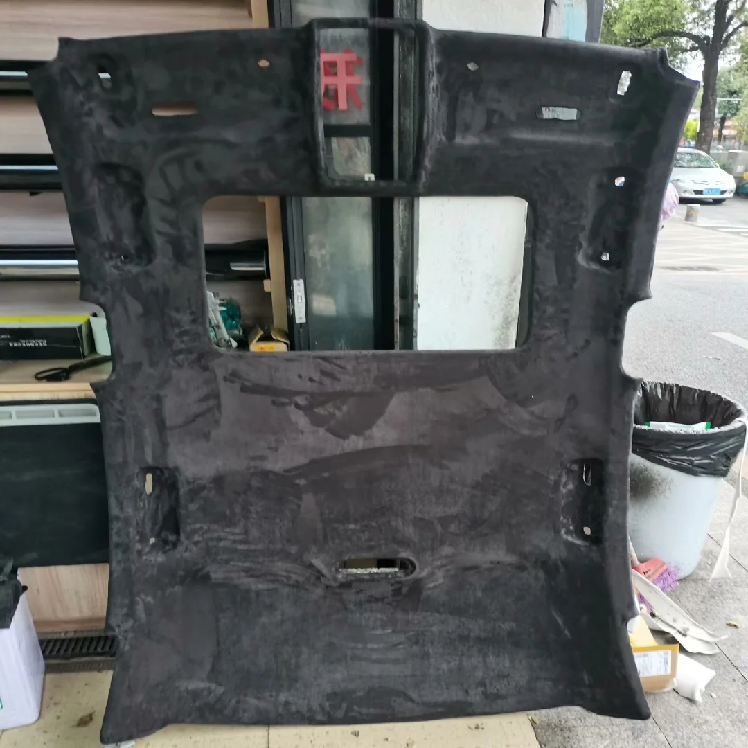 

Ткань для обшивки потолка автомобиля из замши с поролоновой подложкой, 250x150 см, нелипкая, для ремонта и декорации салона автомобиля