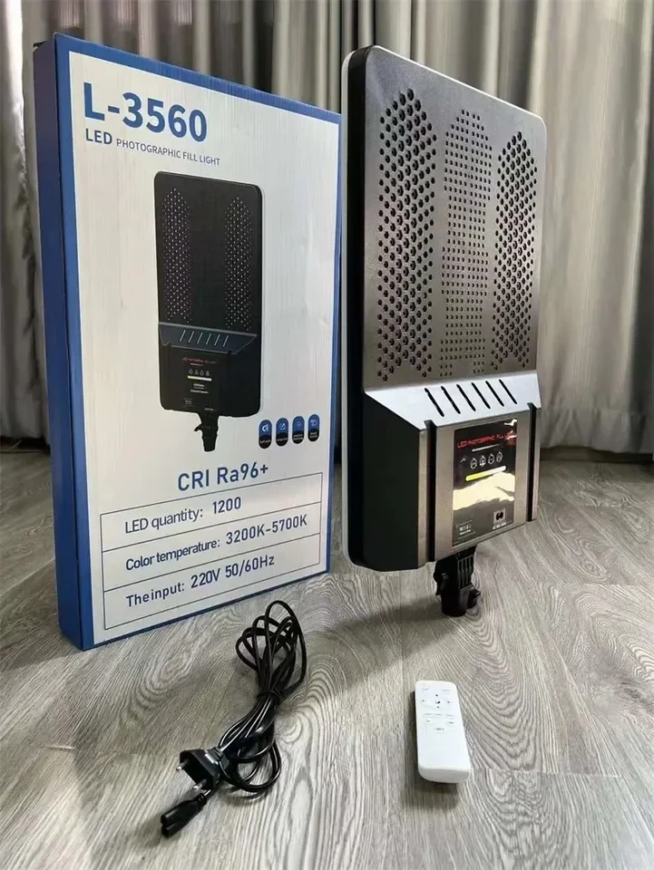 2026 YONGNUO-L-3560 24 Inch LED Video Light 3200k-5700k Studio Photography Fill Lamp Light for Outdoor Video Recording Photograp