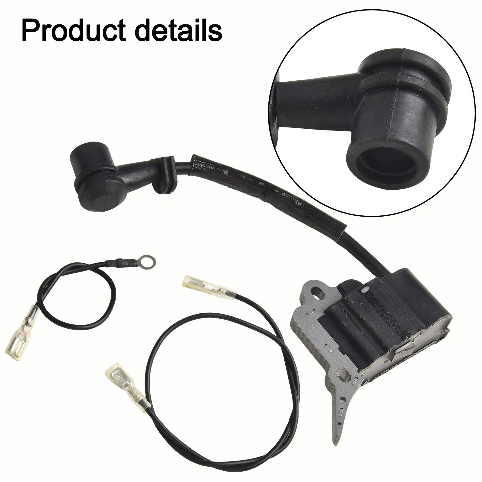 

Wires Ignition Coil Accessories Black Chainsaw Parts High Quality Ignition Coil Ignition Coil Module Practical