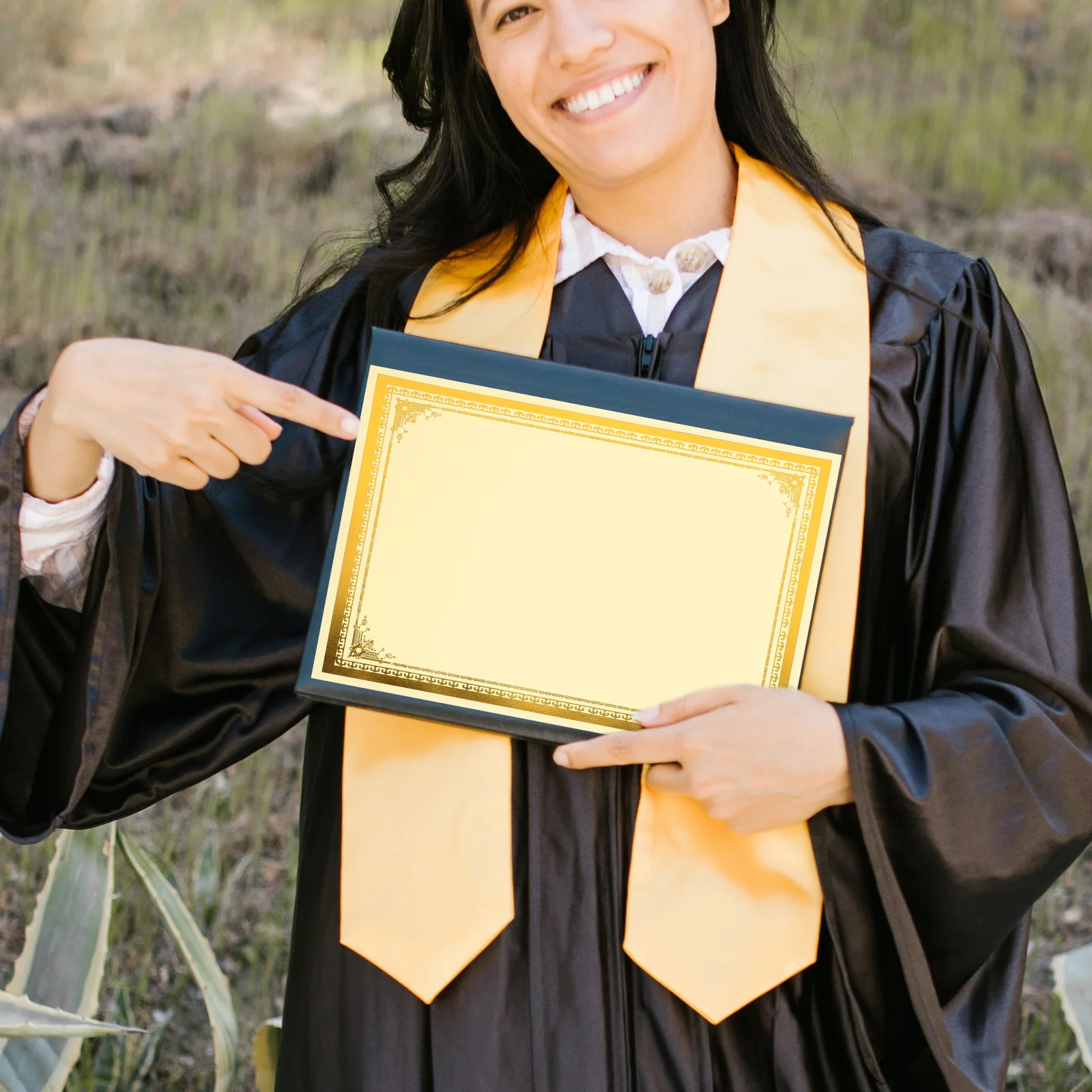 

8-листовая бумага для сертификата премиум-класса, пустые дипломы для декора школьного офиса, изысканный дизайн, долговечная бумага для диплома