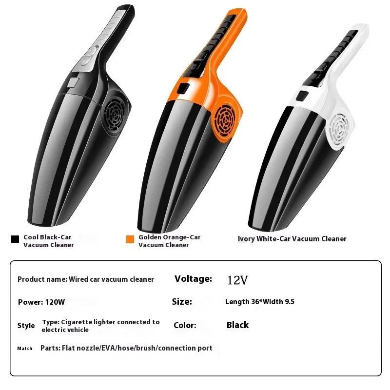 Portable Cordless Car Vacuum Cleaner 12000PA Strong Suction Low Noise HEPA Filter Handheld Auto Cleaning Tool Kit view 5