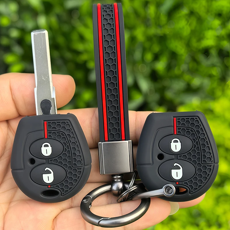 Funda para llave de coche para Seat Leon Ibiza Cordoba Altea Toledo Sharan, para Skoda Octavia Mk1, para Volkswagen VW Fox, llavero