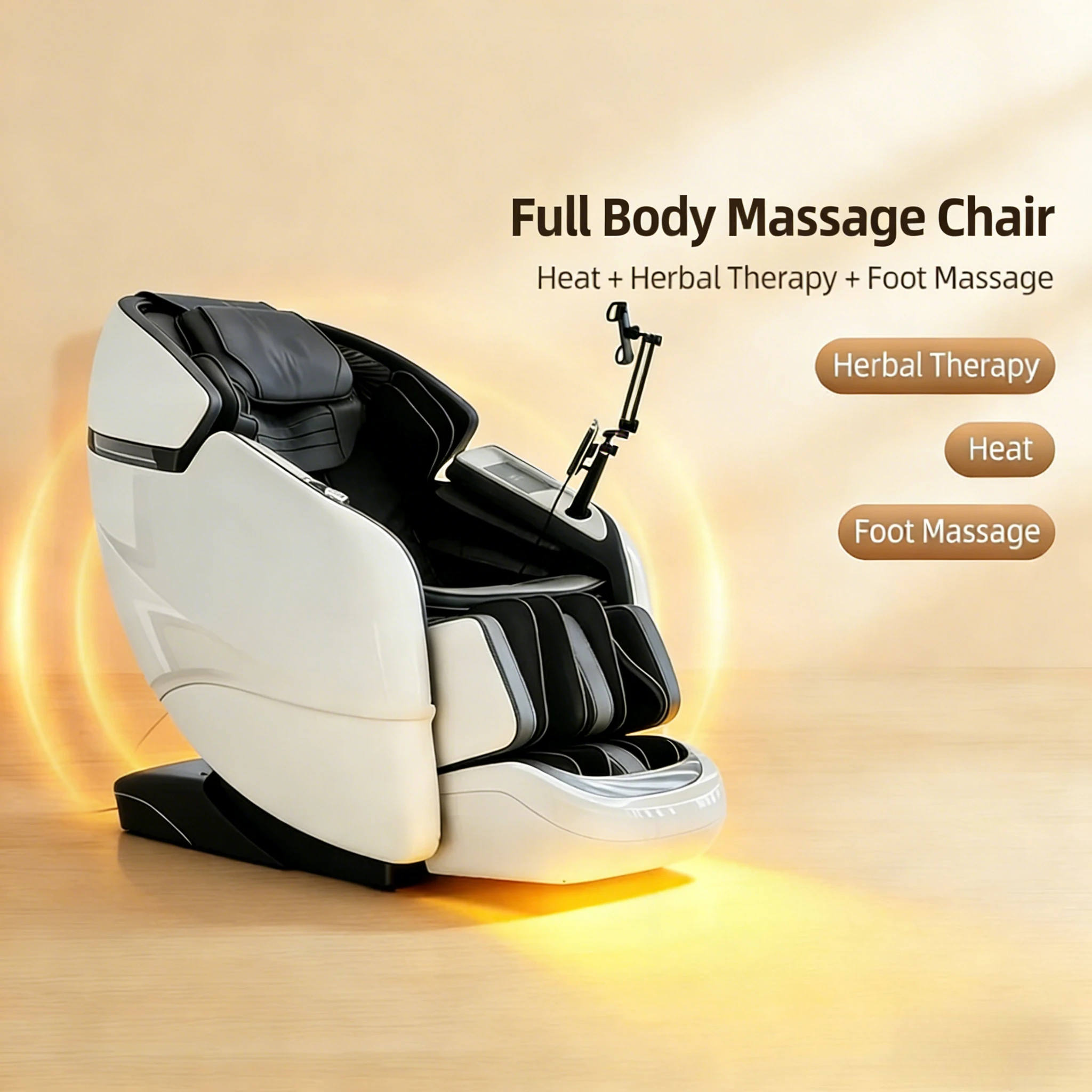 3 Year Warranty Dual Core 4D SL Track Zero Gravity Full Body Massage Chair Home 8D Thai Stretch Electric Leg Lift Massage Sofa