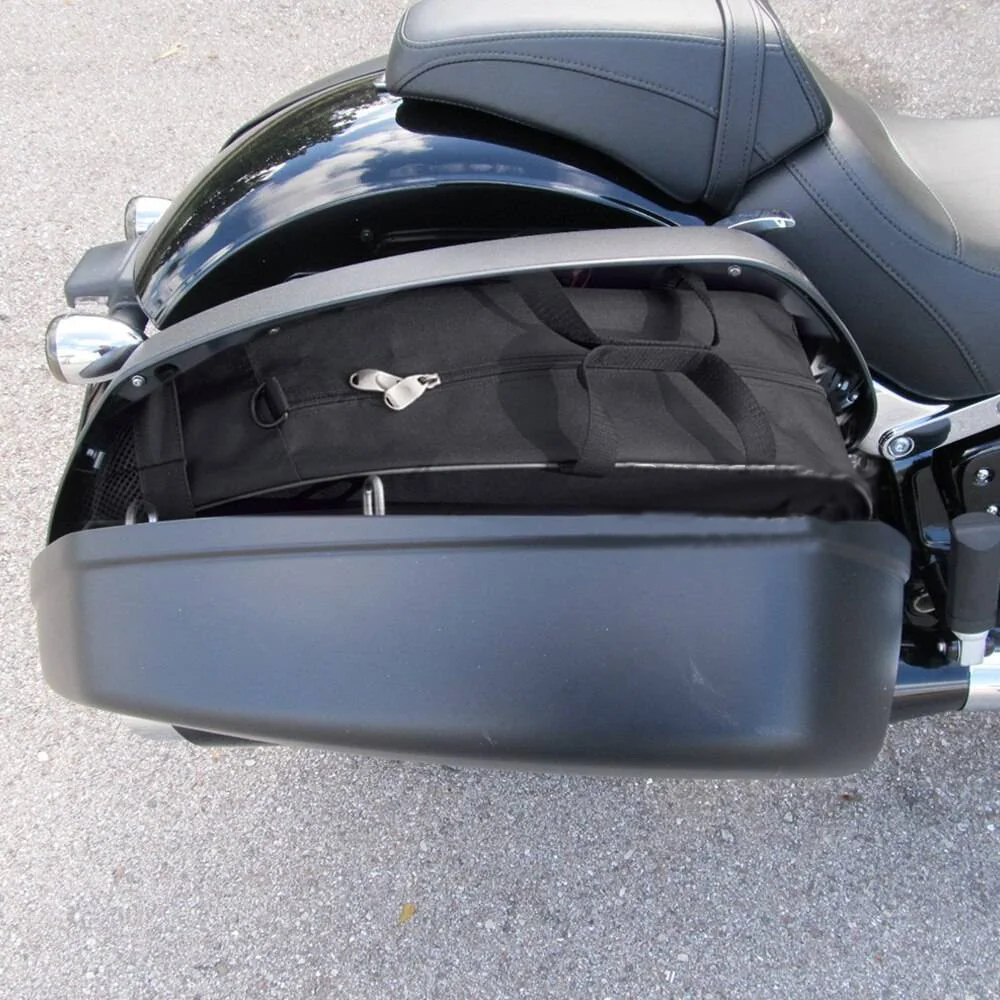 Per Harley FLSB Softail Sport Glide 18-Up FXLRST Low Rider ST 2022 Hard Saddlebag pacchetti da viaggio bagagli Tour Pack Soft Liners Bag