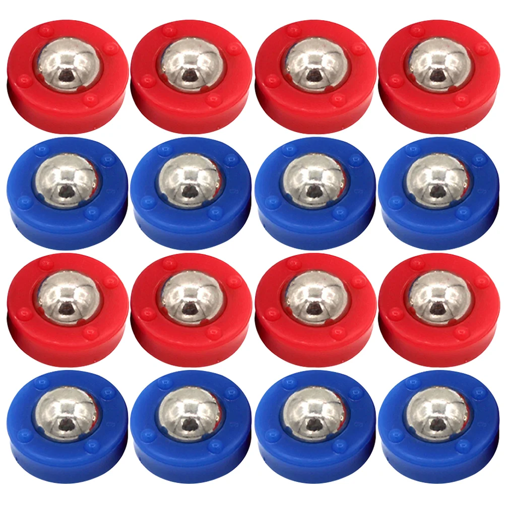 

24 Pcs Ball Children's Shuffleboard Rollers Caster Wheels Plastic Bearing Game Outdoor Pucks