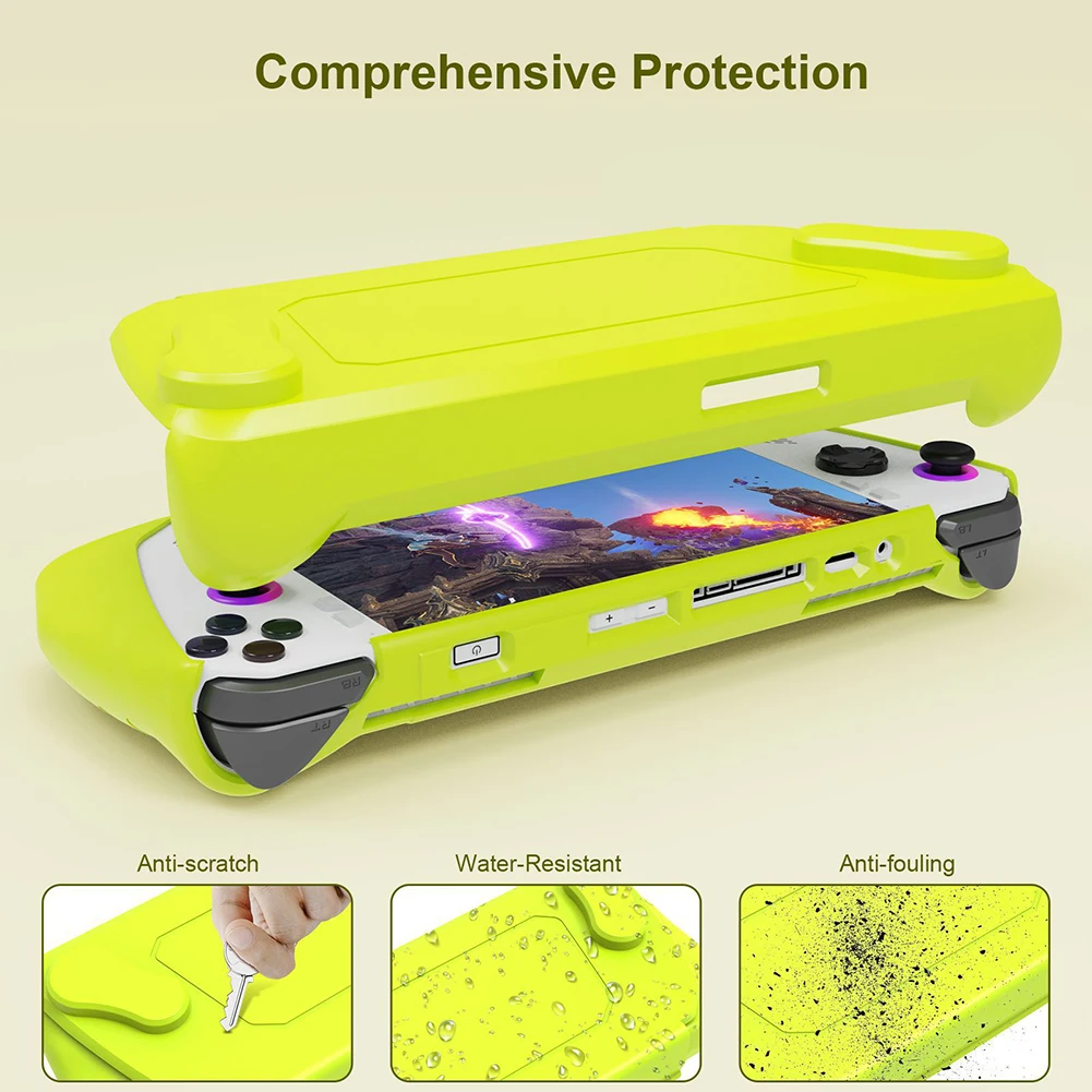 Étui de protection pour Console de jeu ASUS ROG Ally, coque de protection Anti-chute en TPU, anti-rayures, avec support