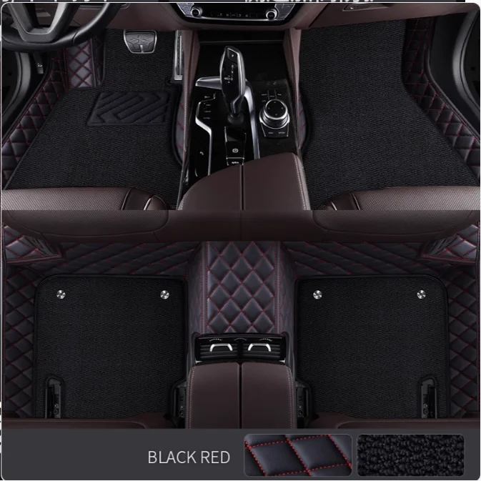 

Двухслойные 5D автомобильные коврики на заказ для Landrover Range Rover Sport, автомобильные ковры Foot Coche, автомобильные аксессуары, напольные вкладыши