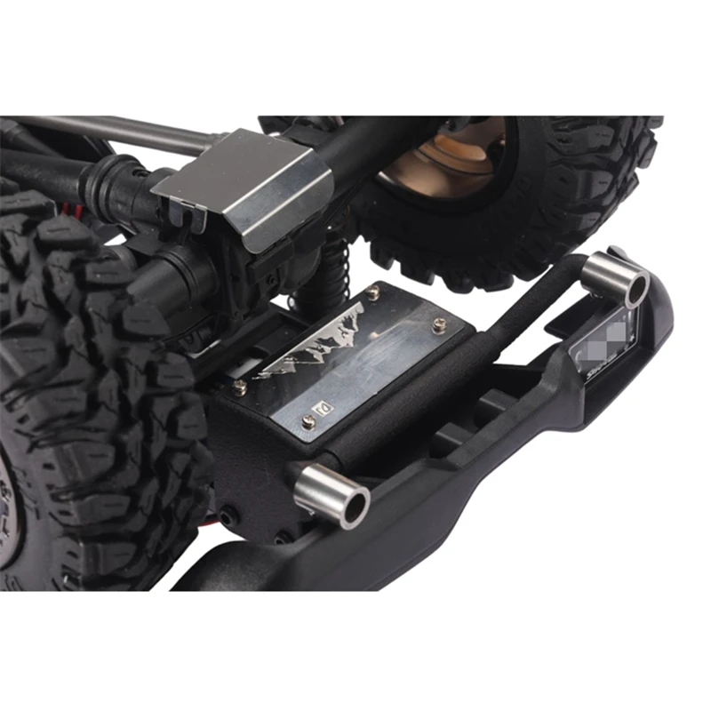 金属製エキゾーストパイプ,車両モデル,アップグレード部品,Traxxas trx4m,ブロンコディフェンダー,1/18 rcクローラー