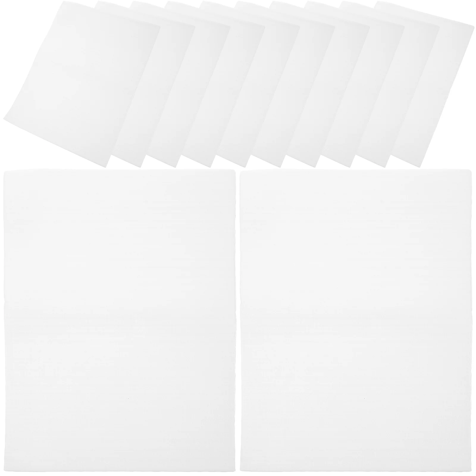 100 Pcs Bubble Foam Packaging Materials Toiletries Bag Pearl Cotton Car Wash for Storage