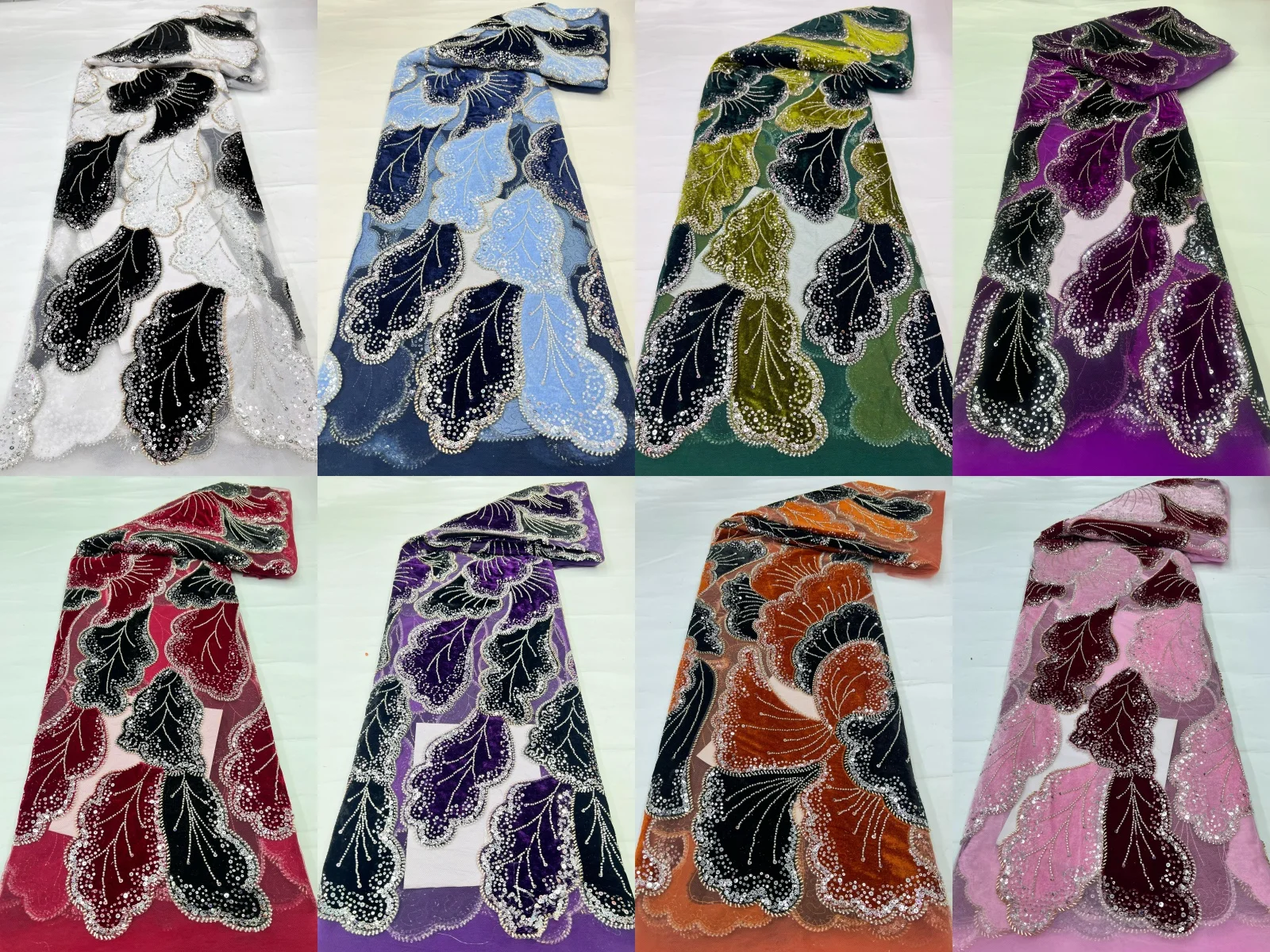 ผ้าลูกไม้แอฟริกันหรูหรา 2026 ค - Sewing Velvet Fabric บทวิจารณ์และราคา