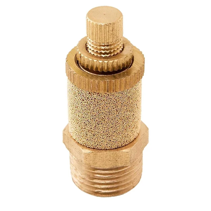 3/8 بوصة NPT تفريغ/تأهل/كاتم الصوت صمام التحكم في التدفق للتعليق (4-حزمة) VXA4038-4AB13