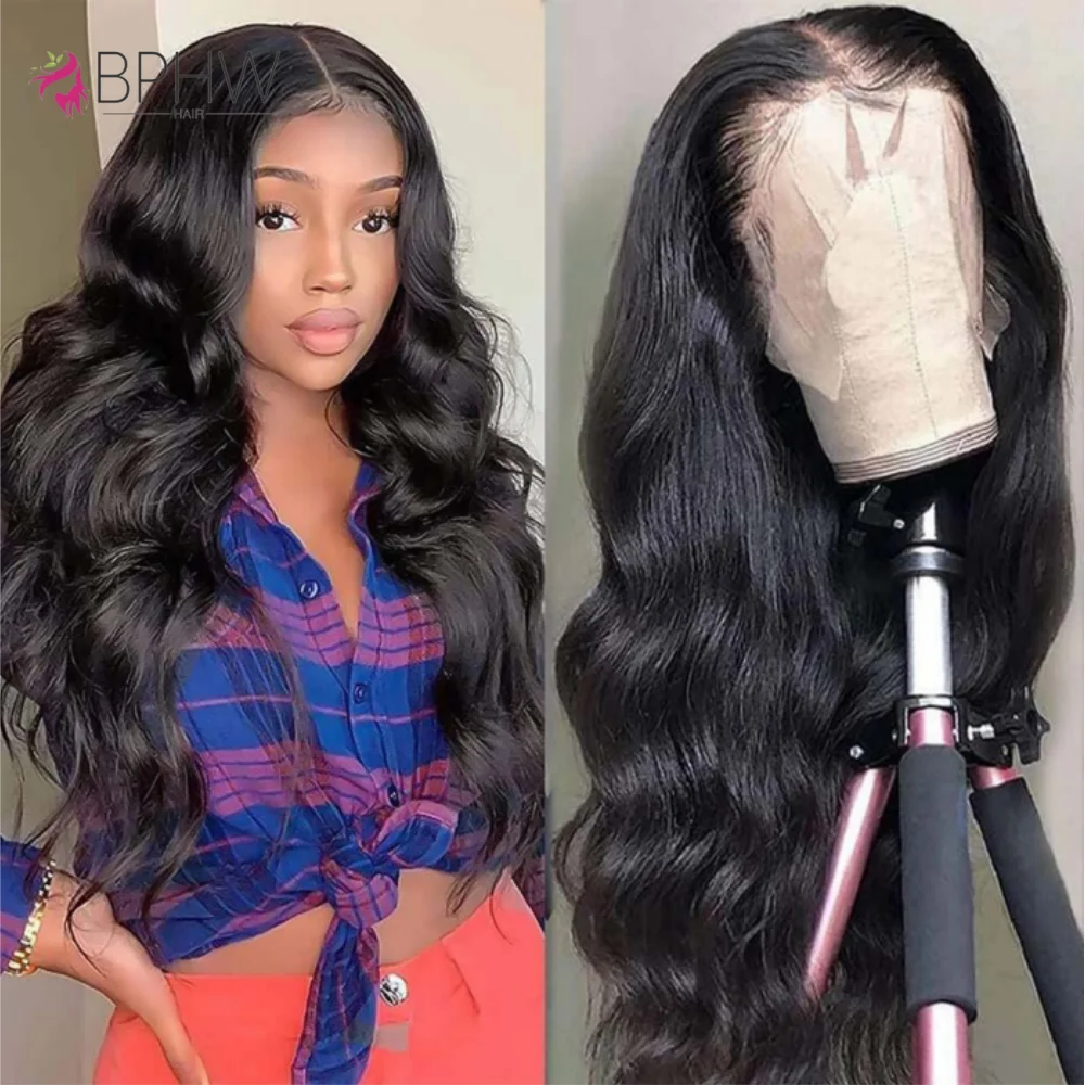 

13x4 Body Wave Lace Front Wigs 100% Human Hair Pre Plucked Brazilian Hair Long Wig Natural Color Wigs For Women Peruvian Wigs