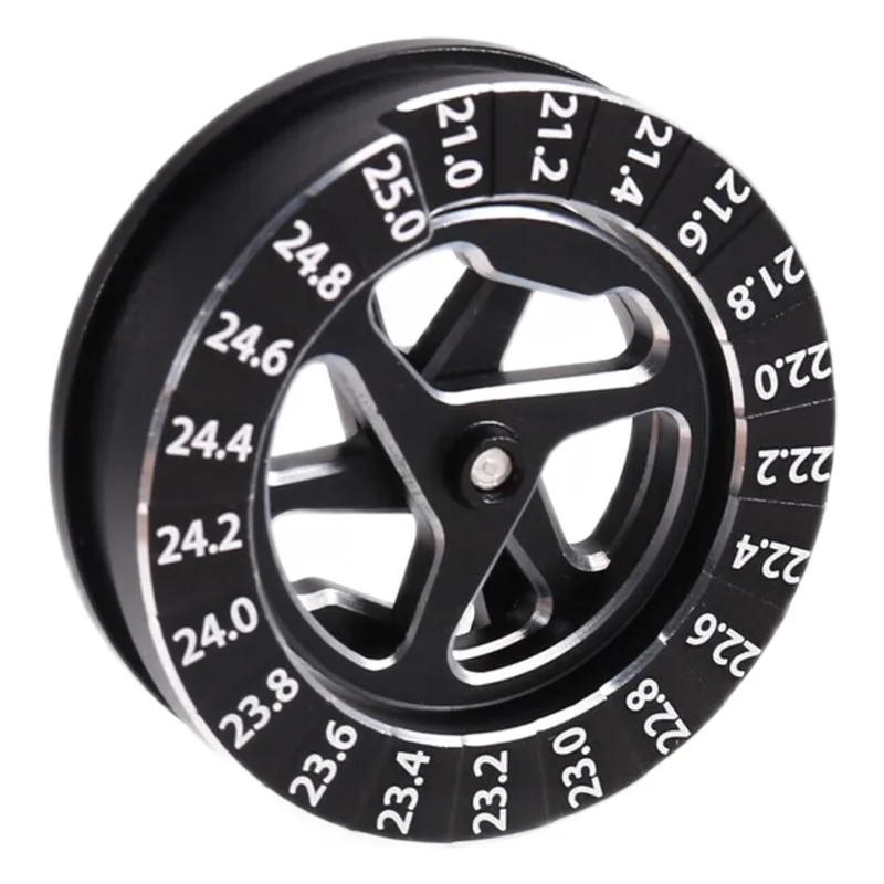 

DELAM-RC автомобиль для 1/10 инструменты для ремонта, измеритель хода, регулируемая измерительная линейка, RC круговой измерительный прибор, регулятор