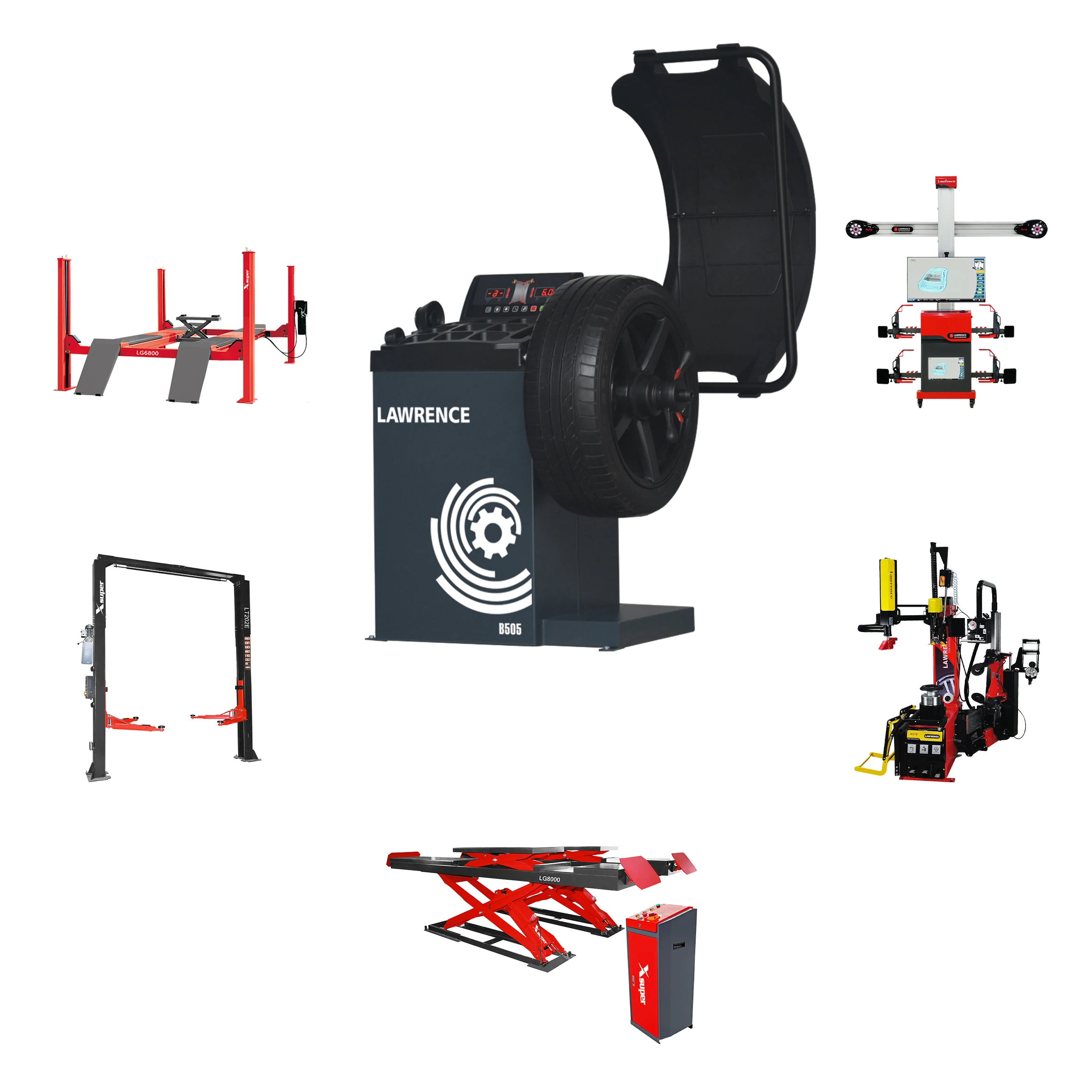 

Лоуренс с фабрики прямой поставки колес динамический балансировочный станок оборудование для балансировки шин для мастерской