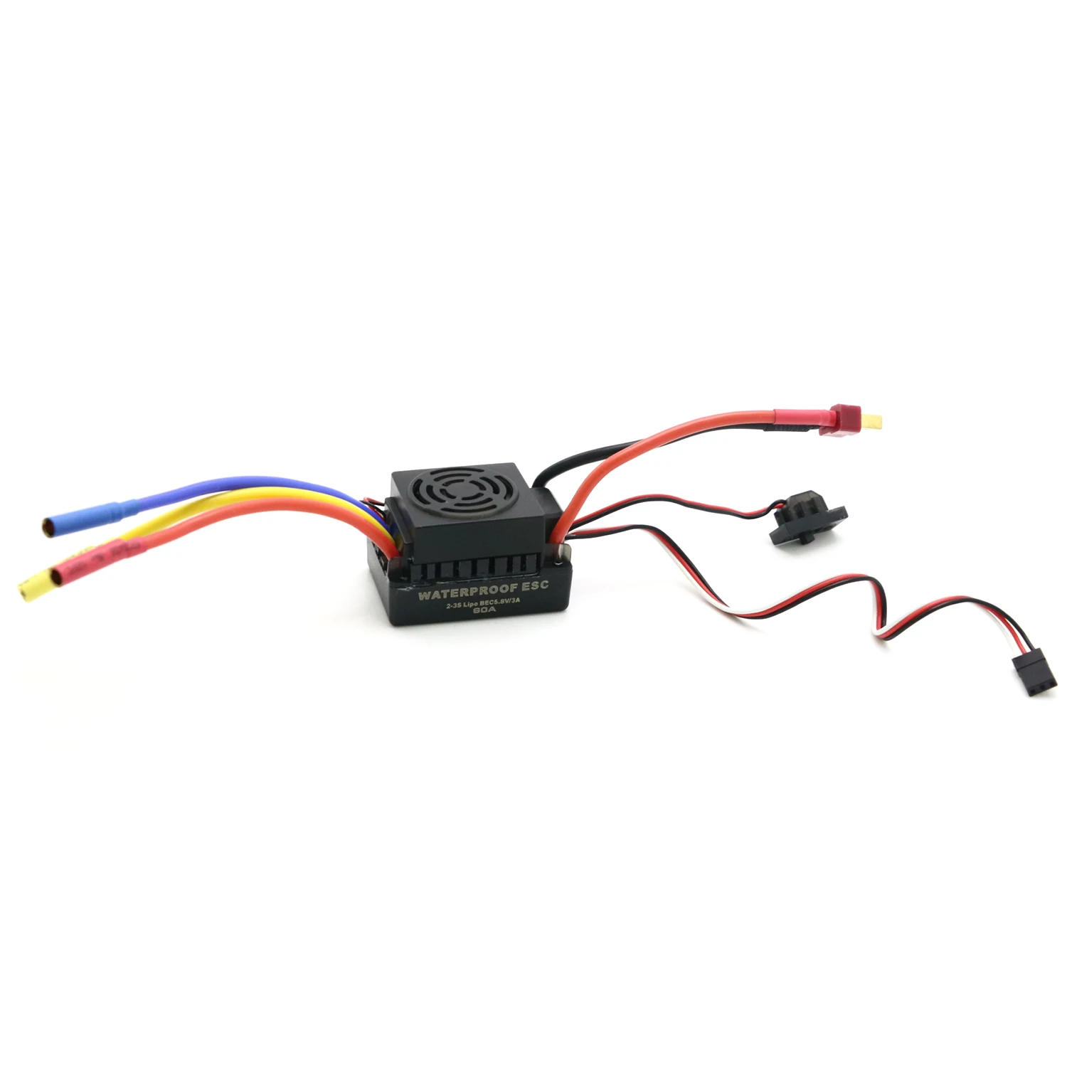Aggiornamento Sensorless 60A 80A 120A S-80A S-120A Brushless ESC Regolatore di Velocità Elettrico con 5.5V/3A BEC per 1/8 1/10 RC Auto