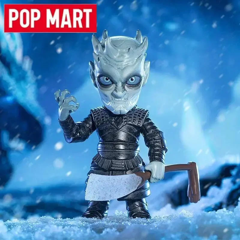 

POP MART серия «Игра престолов», милые аниме-фигурки, украшения, подарочная слепая коробка, сумка для догадок, загадочная коробка, игрушки, кукла