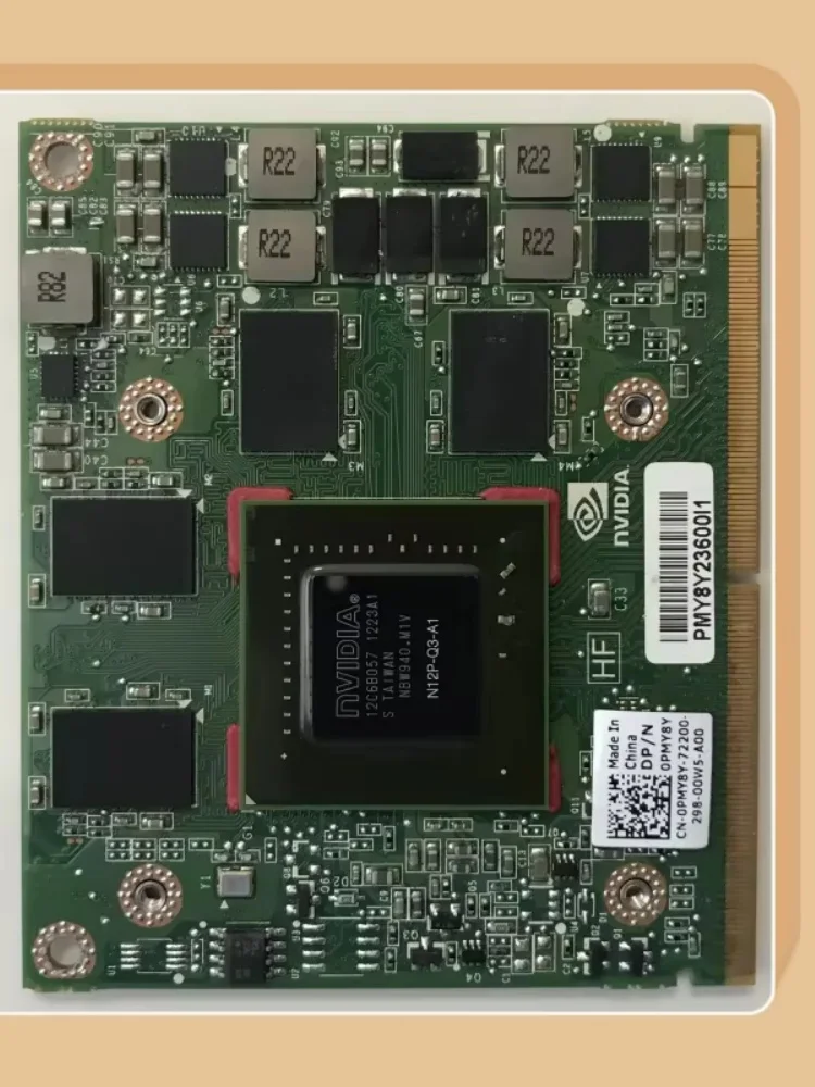 For Quadro Q2000M 2G DDR3 N12P-Q3-A1 Graphic VGA Video Card For HP EliteBook 8740W 8760W 8540W 8560W 8560P view 5