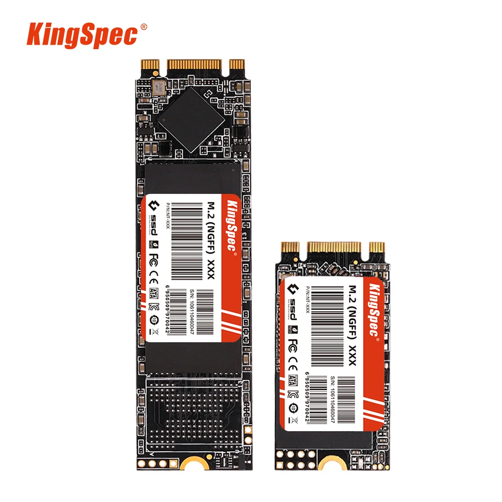 KingSpec M2 NGFF 128 GB 256 512g SSD M.2 SATA 2280 2242 Solid State ไดรฟ์สําหรับเดสก์ท็อปแล็ปท็อป