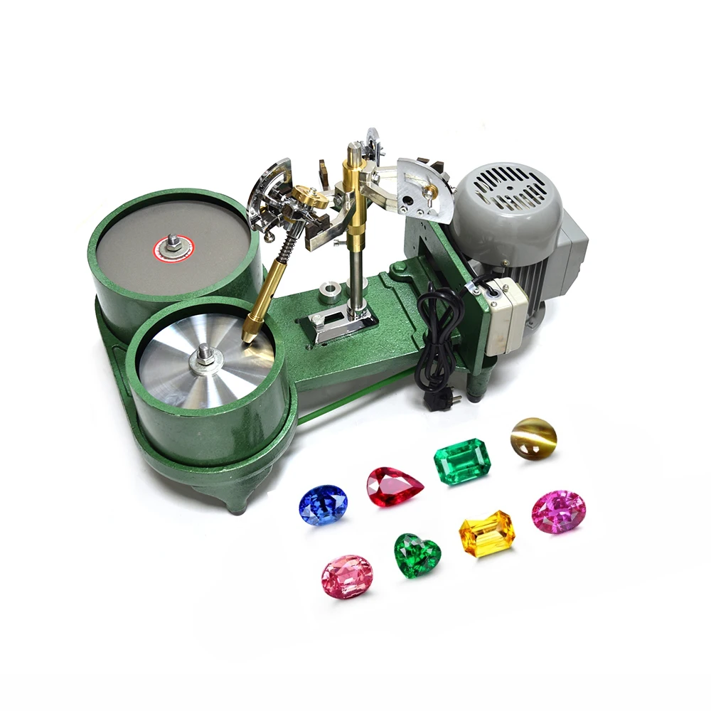 

8inch+6inch Lapidary Polishing Machine Jewelry Gemstone Faceting Machine Tool Faceting Machines Lapidary