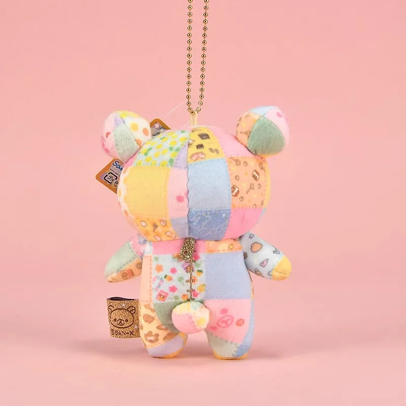 Leuke cartoon Rilakkuma ‌ Pluche hanger zachte sleutelhanger Kawaii rugzak hanger ornament kinderspeelgoed vrienden kerstcadeau