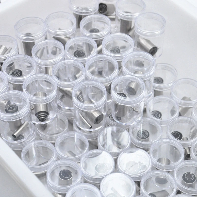 Hole Hollow Punch Cutter Set with Storage Case Round Circle Ring Clay Cutters Ceramics Dotting Baking Indentation Mold Tools
