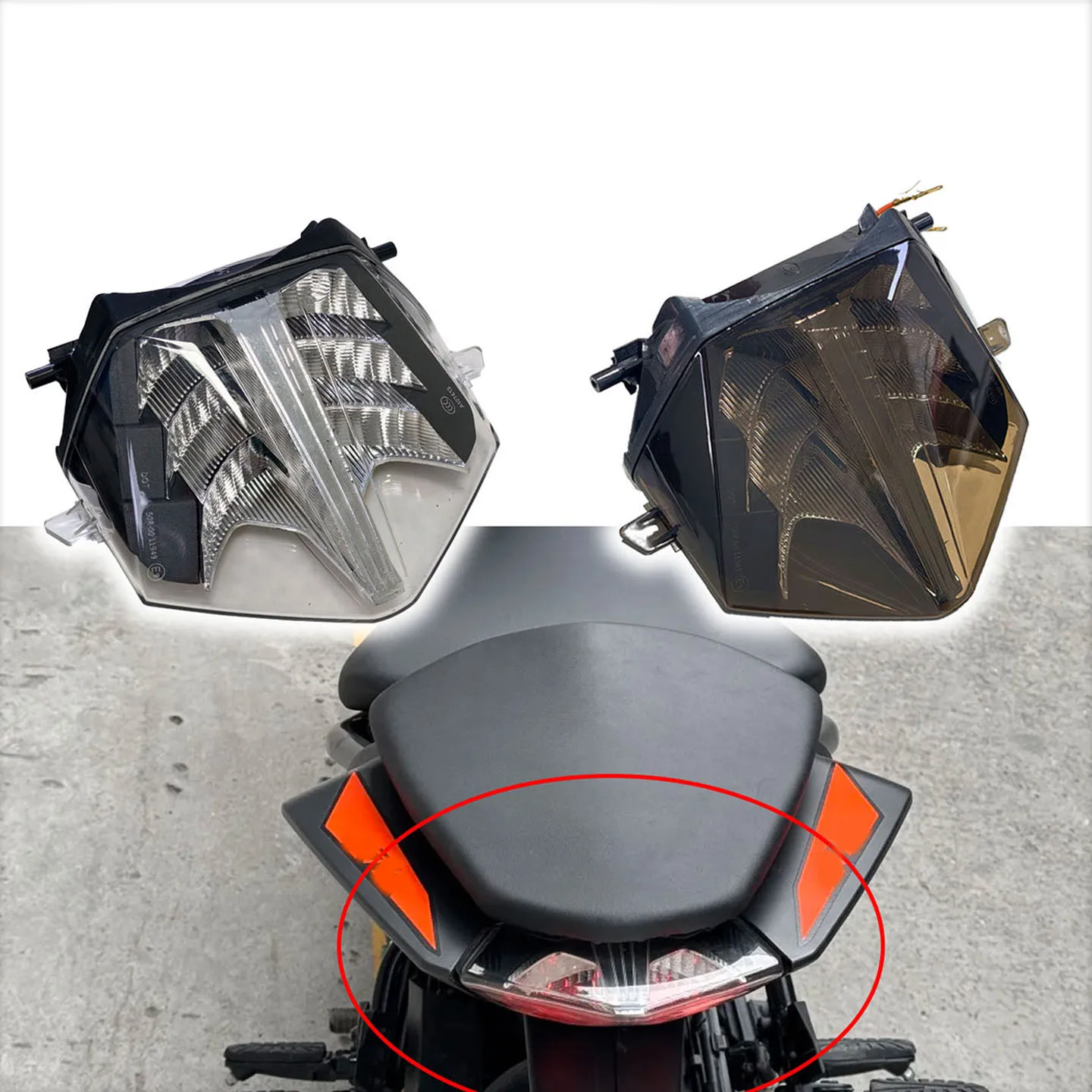 For DUKE 250 390 Duke250 Duke390 2018-2023 Motorcycle Accessories Rear Tail Light Assembly LED Tail Light Modified Parts