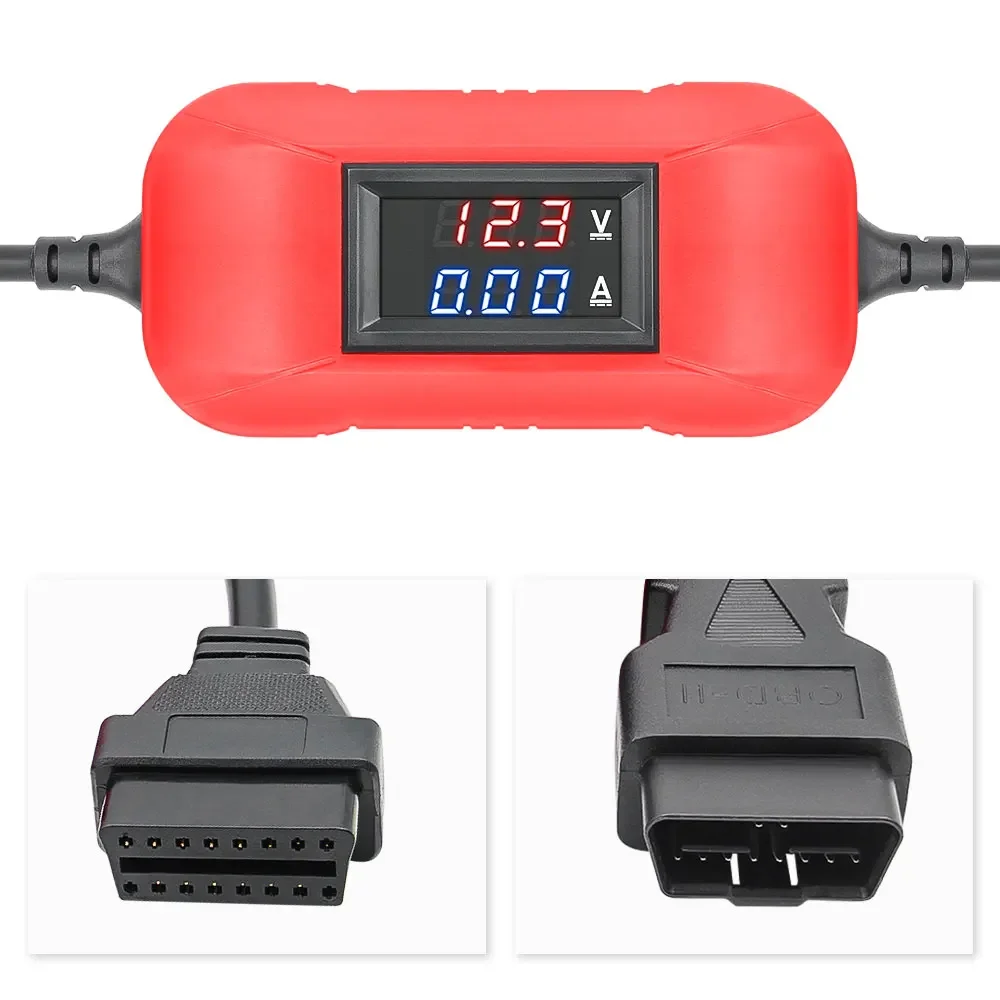 Heavy Truck Adapter Cable 24V To 12V Converter OBD2 Scanner   No Protocol