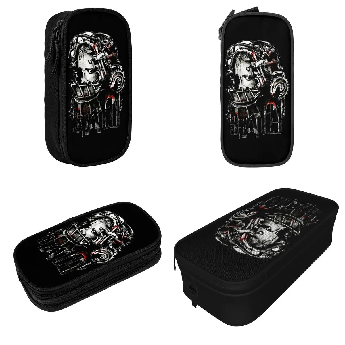 Saw Movie Fan Unique Design Merch Pencil Case Large-capacity School Accessories horror film game Pencilcase Gift