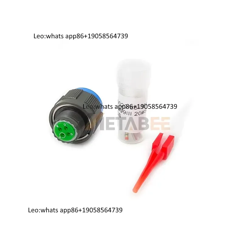 D38999/26WB04SN Circular Connector Plug 4 Pin Female Socket Industrial Grade Aluminum Shell Tri Start Thread Quick Lock