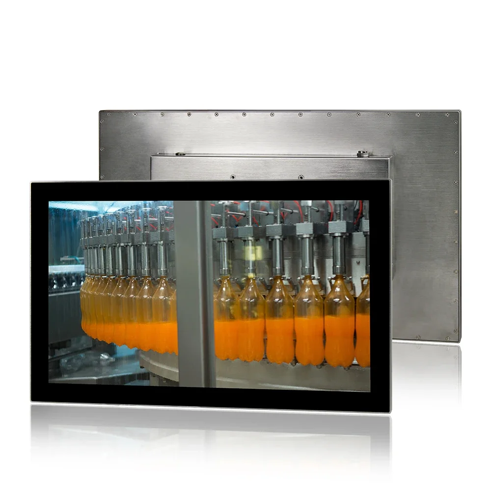 Industrial HMI Stainless Steel Human Machine Interface Multi Ports Waterproof Industrial HMI