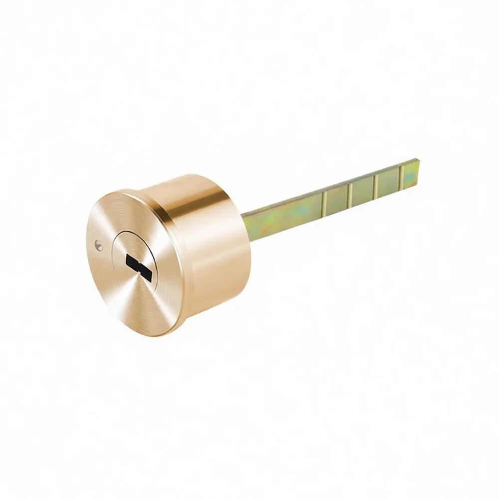 Durable Retro External Door Lock Pure Copper Core Security Hardware Easy Installation For Household Iron Wood Gates