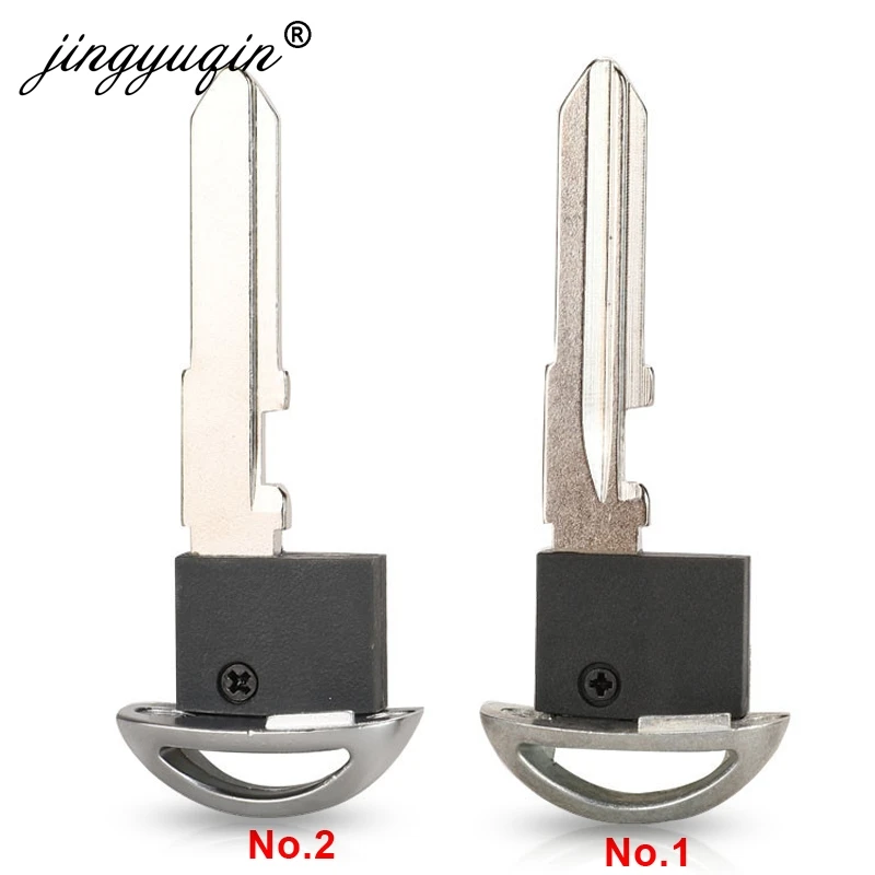 jingyuqin Smart Remote Key Shell Case 2/3/4 Button Fit For Mazda X-5 Summit M3 M6 Axela Atenza With Emergency Key Blade