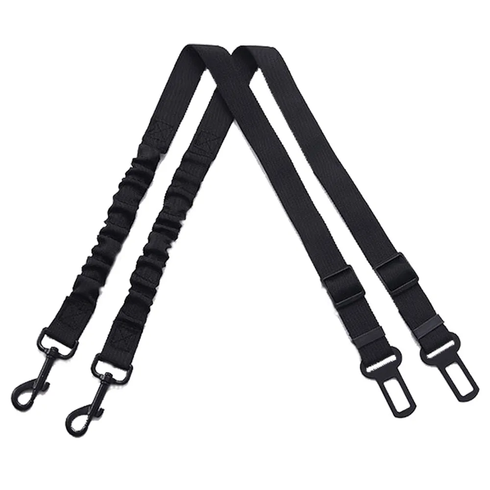 المتقدمة الكلب مقعد السيارة حزام كلب مقعد السيارة مادة النايلون مقعد مشبك قابل للتعديل طول مناسبة لأي كلب الجر حبل