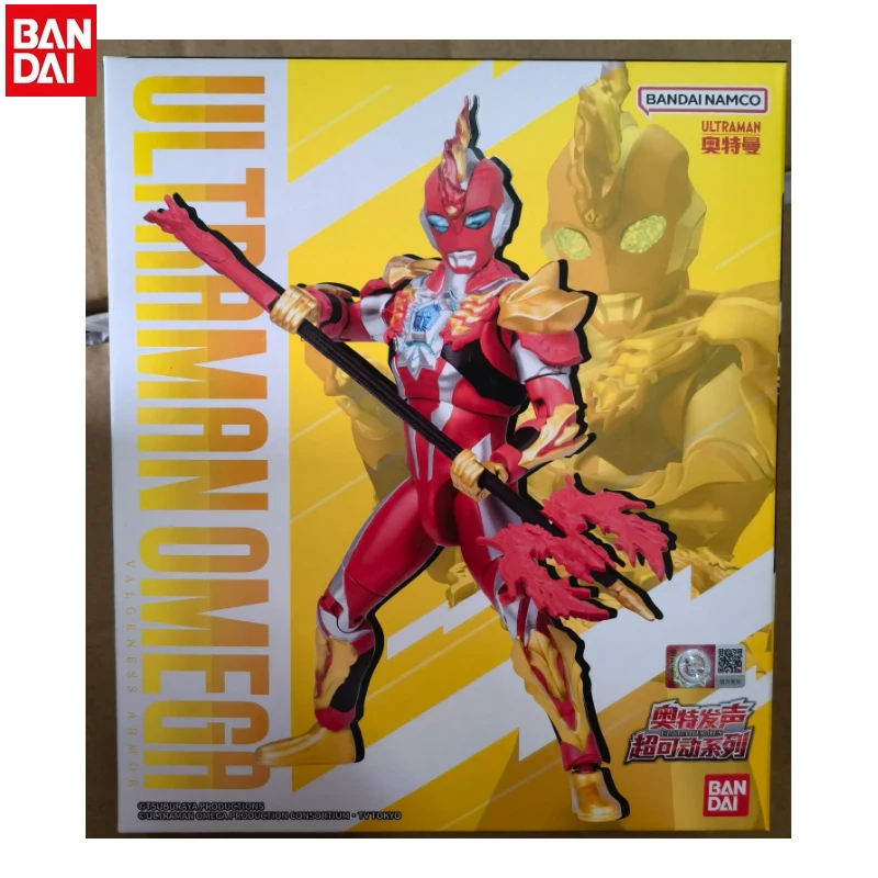 

Аутентичный набор бронеров BANDAI Ultraman Omega Suzaku — высокошарнирная фигурка с голосовой активацией, детская коллекционная игрушка