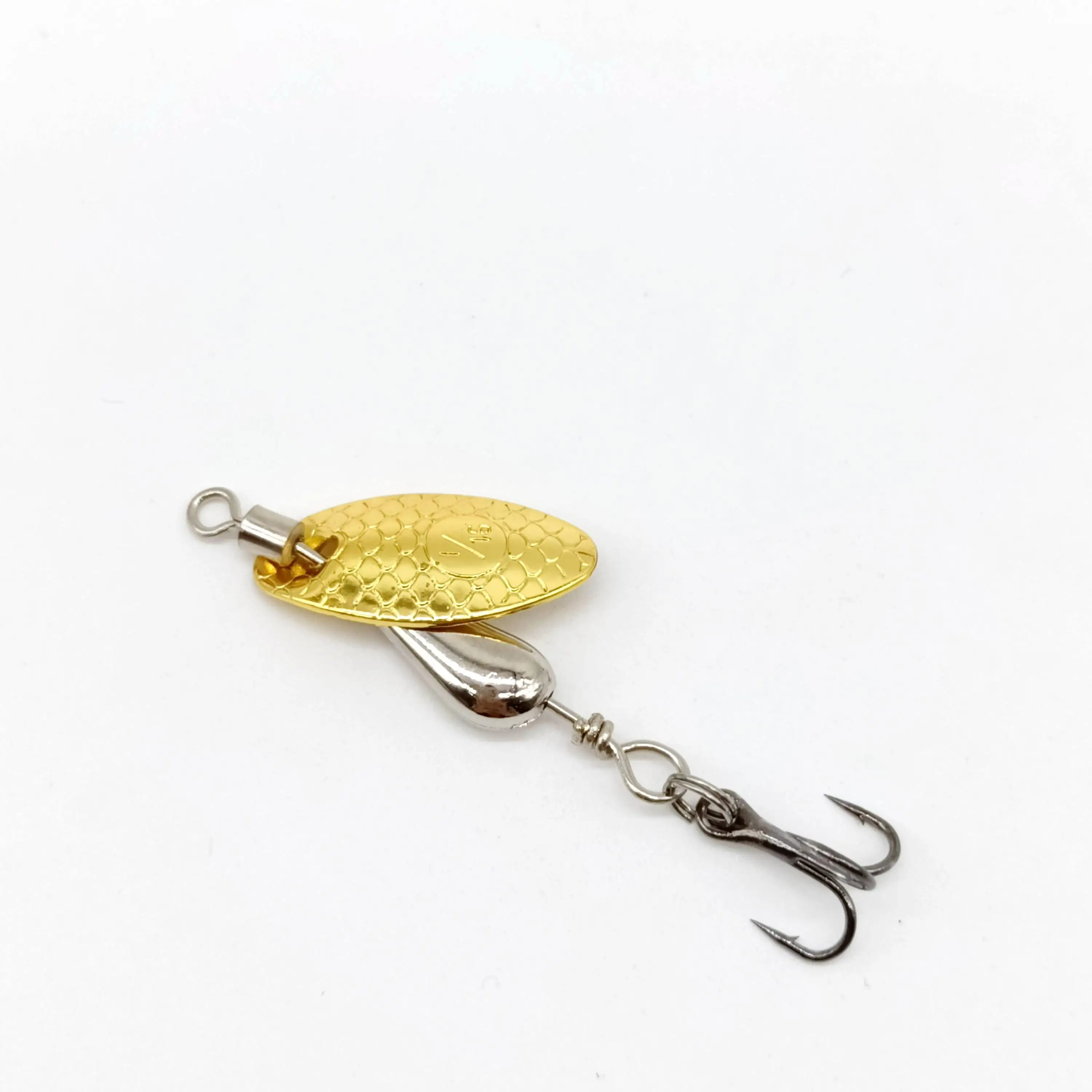 DUODUOYU 1PCS Spinner Cucchiaio Esca di Metallo Richiamo di Pesca 2.8g/4.7g/6.7g Paillettes Cucchiaio Esche per Spigola Trota Pesce Persico Luccio Rotante Affrontare